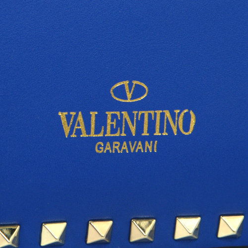 2014 Valentino Garavani rockstud tote bag 1918 blue